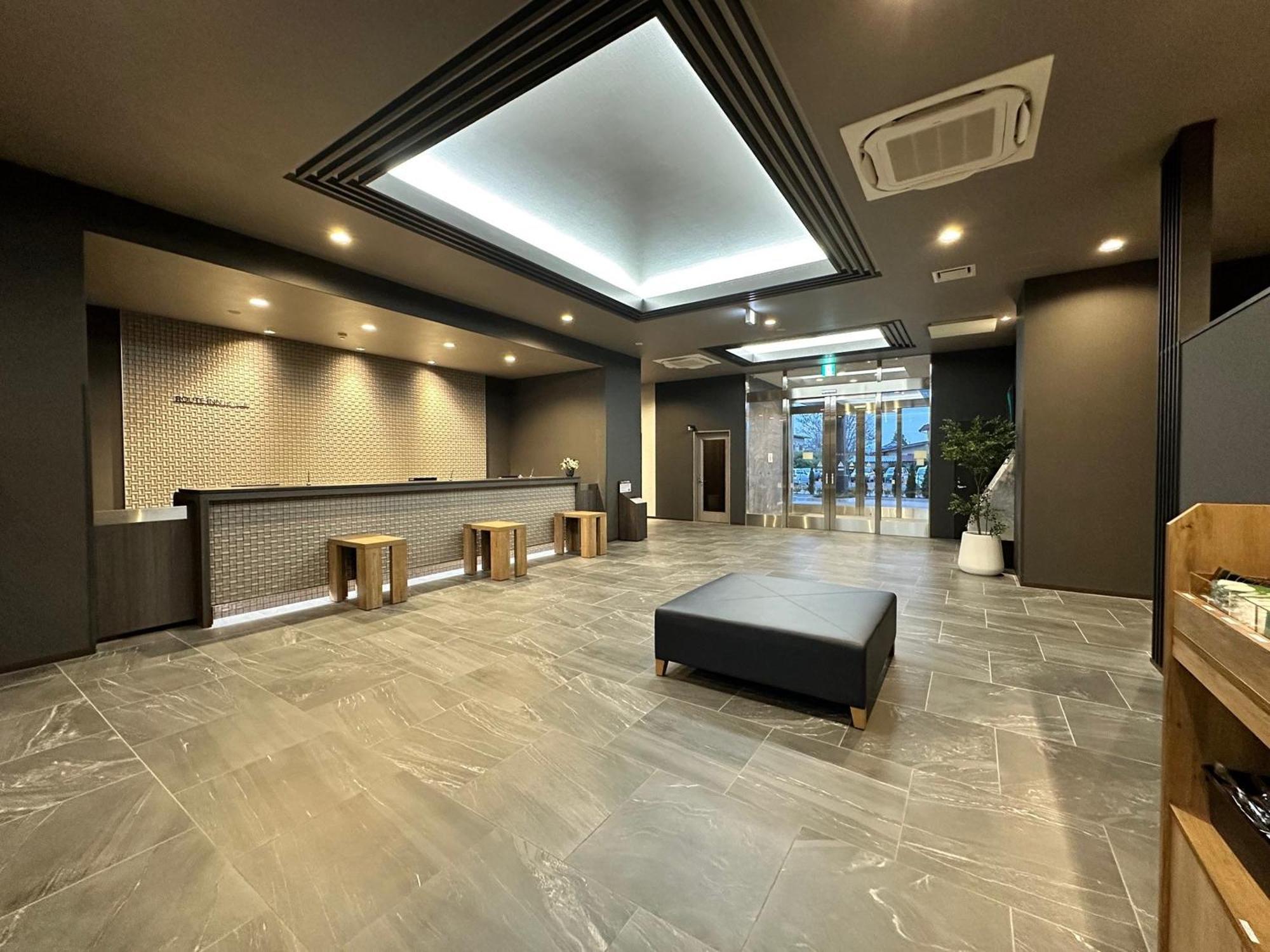 Hotel Route Inn Fukushima Nishi Inter מראה חיצוני תמונה